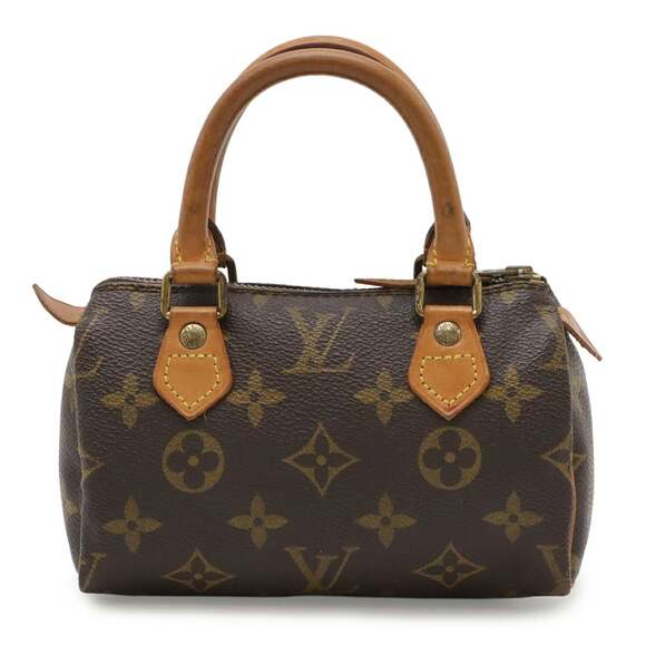 Louis Vuitton Handbags - LOUIS VUITTON Authentic Brown Monogram Mini Speedy Bag